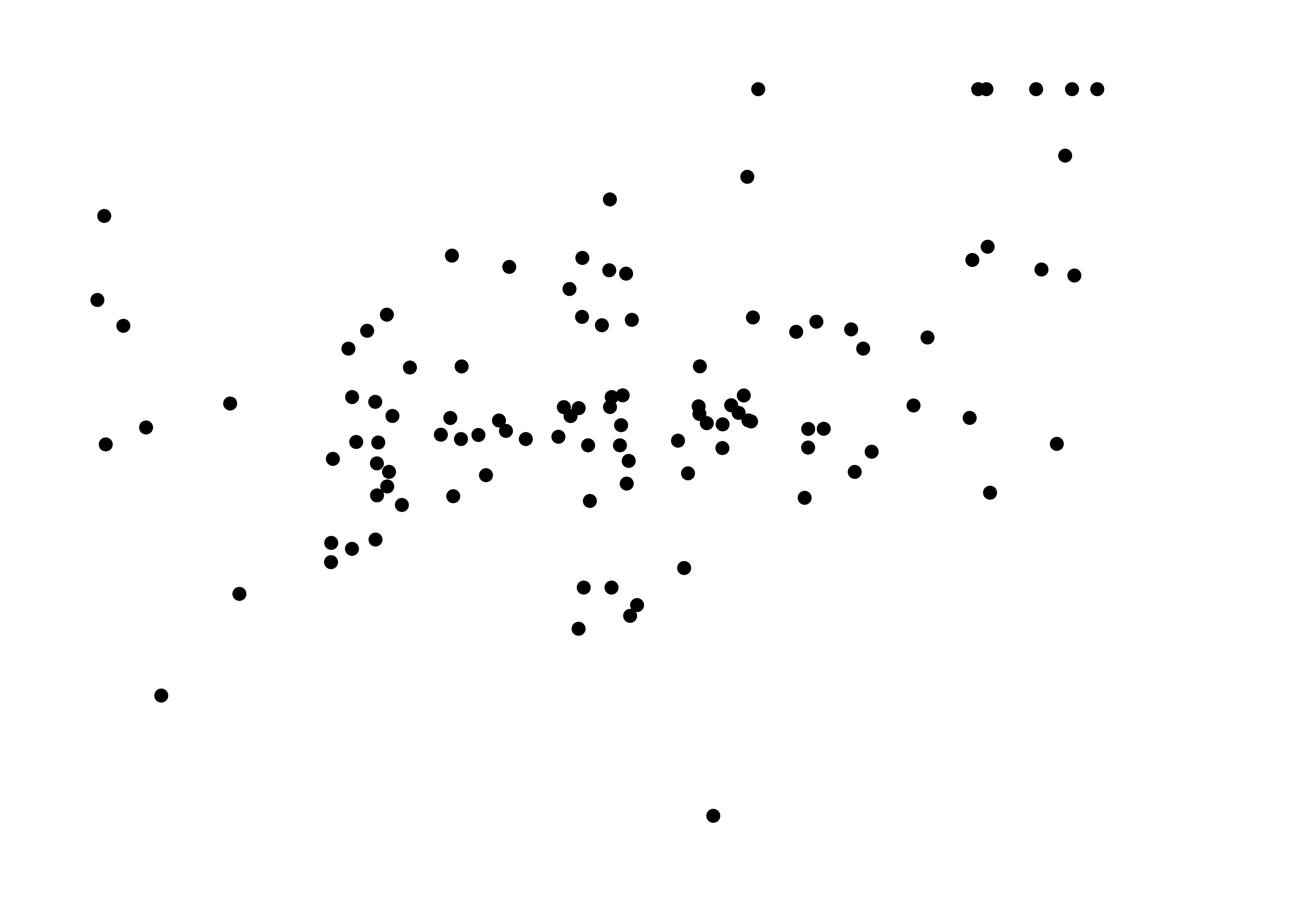 Graphic score generated from one performance's gaze history.